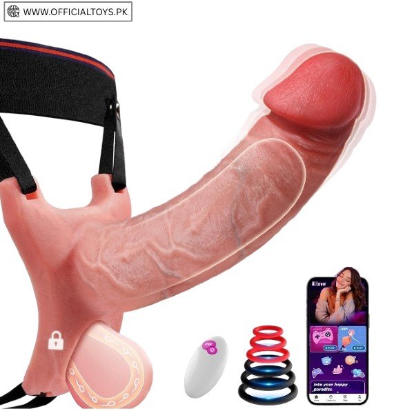 Hollow Strap On Dildo Male Vibrator In Pakistan