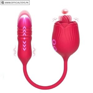 2-In-1 Rose Vibrator for Women