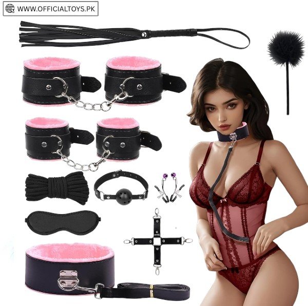 10 PCS Sex Bondage BDSM Kits Restraints