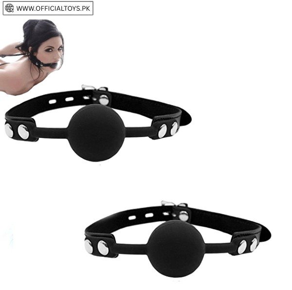 Leather Restraints Ball Mouth Plug In Pakistan